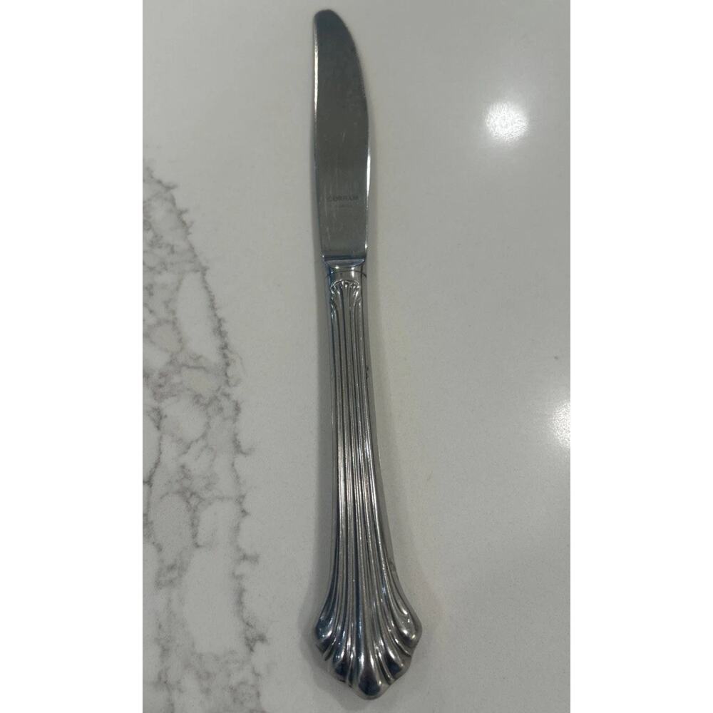 Gorham GRANDE QUINTETTE Dinner Knife Glossy 18/8‎ Stainless Flatware